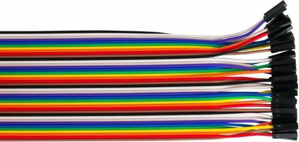 Immagine prodotto Kabelmeister Filo di ponticello a 40 pin separabili per Arduino, Raspberry Pi, ecc.