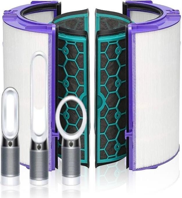 Actual product image Hermex Activated Carbon & HEPA Air Filter for Dyson Purifier Humidify & Cool HP06 (1 x)