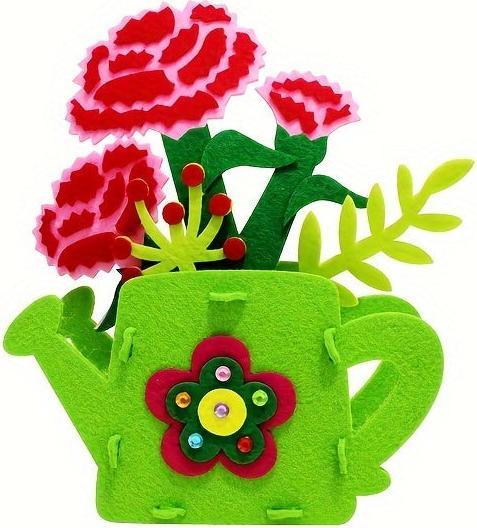 Immagine prodotto Activity Board Vaso di fiori fai da te, kit di artigianato floreale, vaso di piante artistiche e artigianali