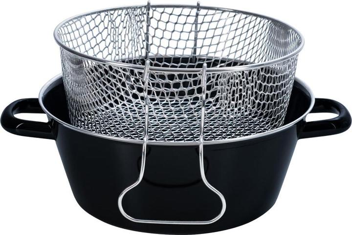 Immagine prodotto Riess 0052-22 (24 cm, Padella per friggere, Acciaio inossidabile)