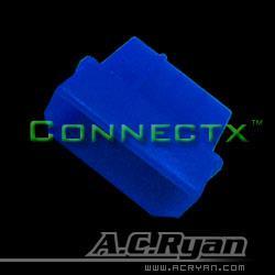 AC Ryan Connectx™ Molex 4pin Male - UVBlue 100x