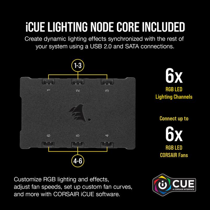 Produktbild Corsair SP120 RGB PRO (120 mm, 3 x)