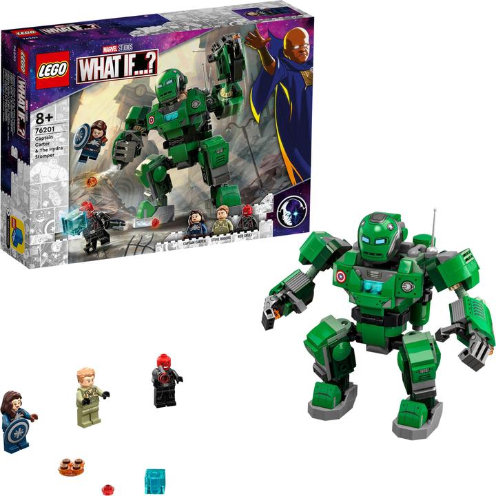 Image du produit LEGO Capitaine Carter et le pilon de l'hydre (76201, LEGO Marvel)