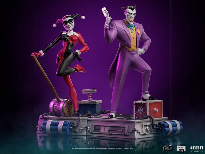 Image du produit Iron Studios ST DC Comic Batman Animated : Joker 1/10 21cm