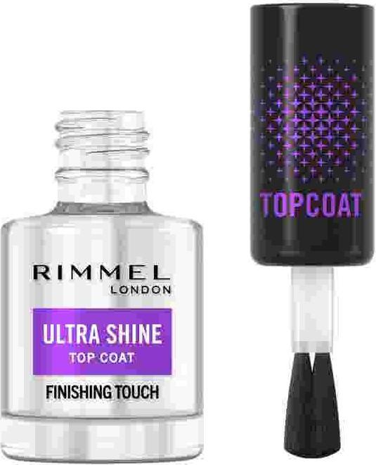 Actual product image Rimmel London Ultra Shine (Transparent, Top coat)