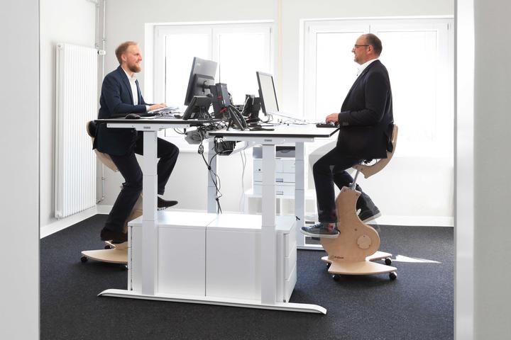 Actual product image FitSeat Professional desk bike