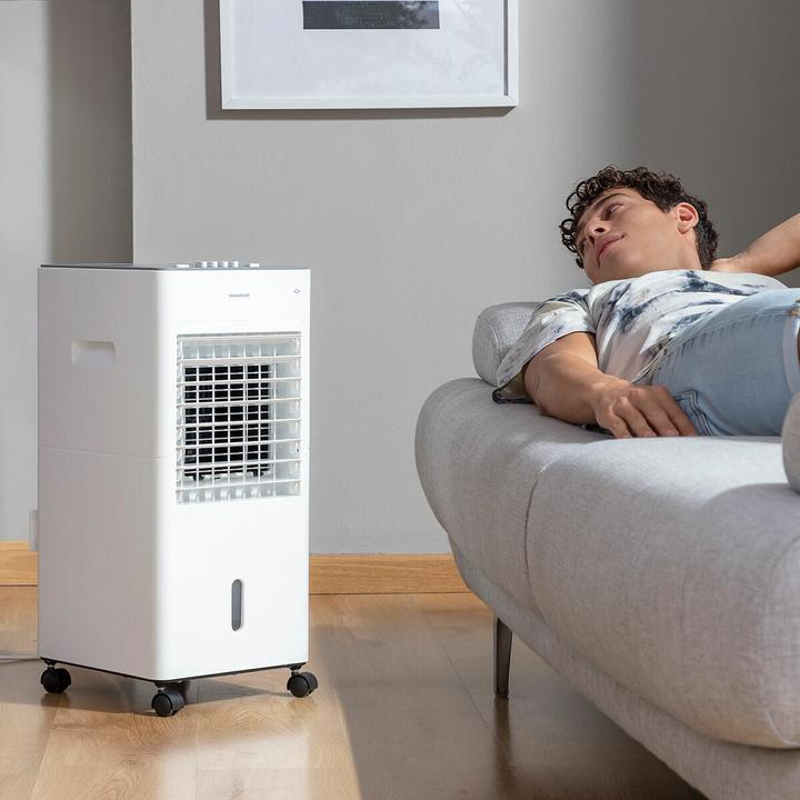 Immagine prodotto InnovaGoods Raffreddatore evaporativo portatile multifunzionale Airvecove 5 L 65 W (15 m²)