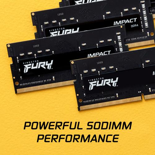 Actual product image Kingston FURY Impact (1 x 8GB, 2666 MHz, DDR4-RAM, SO-DIMM)