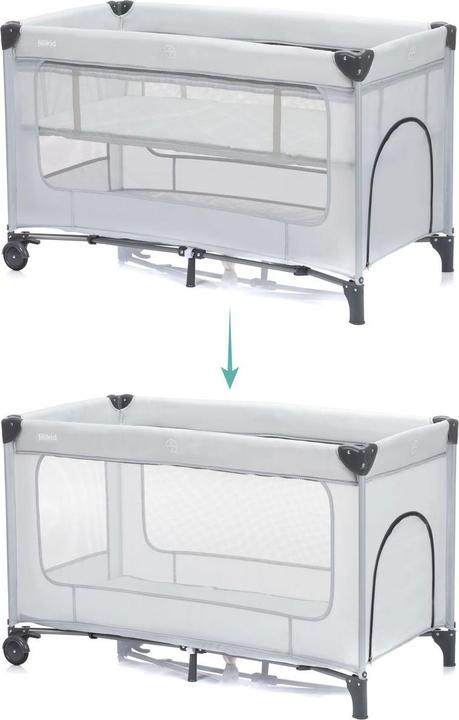 Actual product image Fillikid Capri travel cot