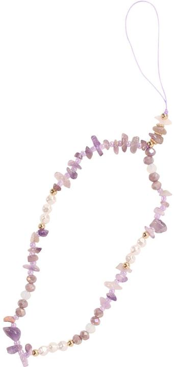 Image du produit PhoneLook Bijou de téléphone universel / Pendentif bracelet à charms N°65 Joyaux Violet