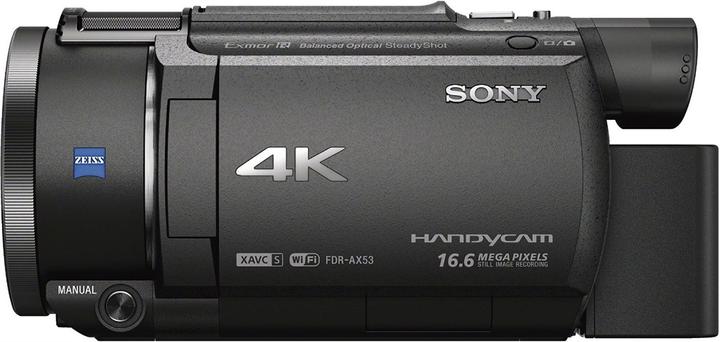 Actual product image Sony FDR AX53 4K Handycam (8.29 Mpx, 25p, 20 x)