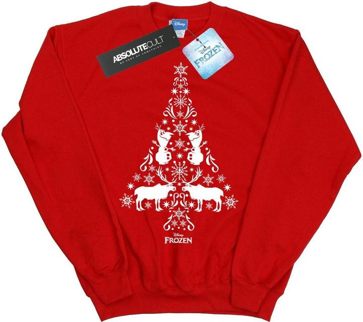 Immagine prodotto Disney Frozen Christmas Tree Felpa Ragazze (140, 146)