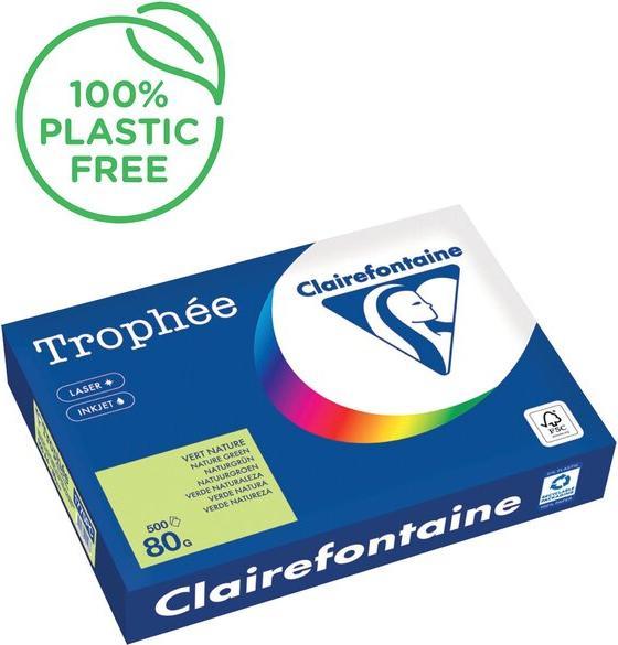 Produktbild Clairefontaine Universalpapier Trophée farbig (80 g/m², 500 x, A4)