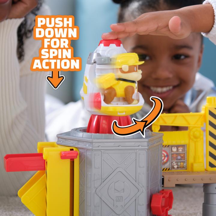 Actual product image Konjac Sponge Paw Patrol Rubble And Crew Rubble Amusement Park