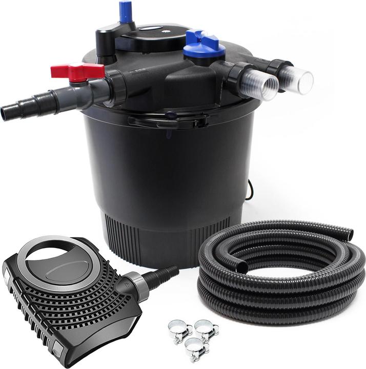 Produktbild SunSun CPF-20000 SET bis 40000l 36W UVC NEO12000 Pumpe Schlauch Teichfilterset