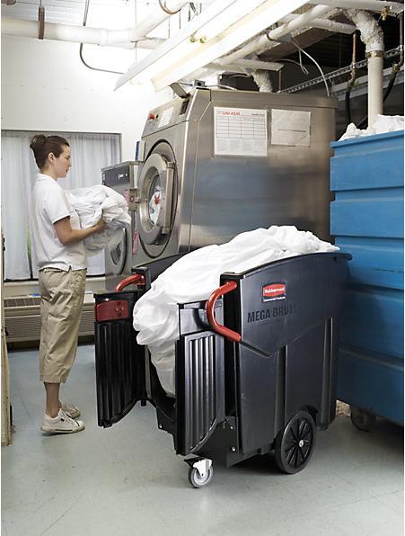 Produktbild Rubbermaid Mobiler Abfallsammler Mega BRUTE® (400 l)