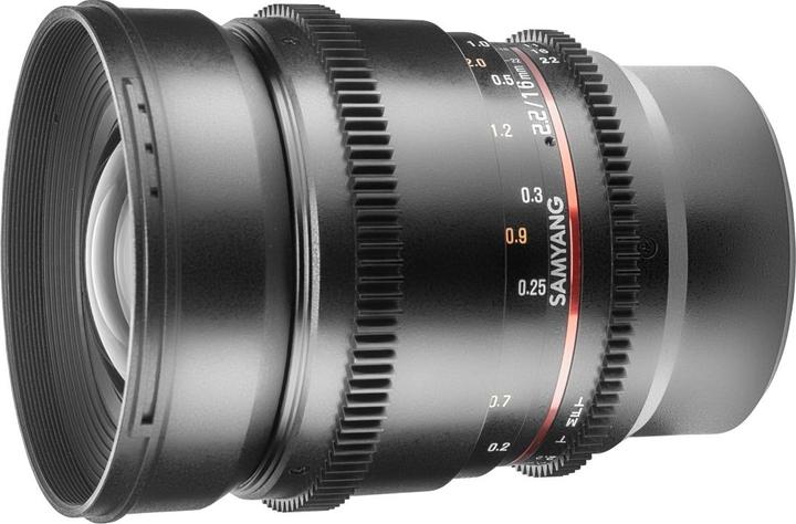 Actual product image Samyang MF 16mm f/2.0 ED AS UMC CS Canon M (Canon EF-M, APS-C / DX)