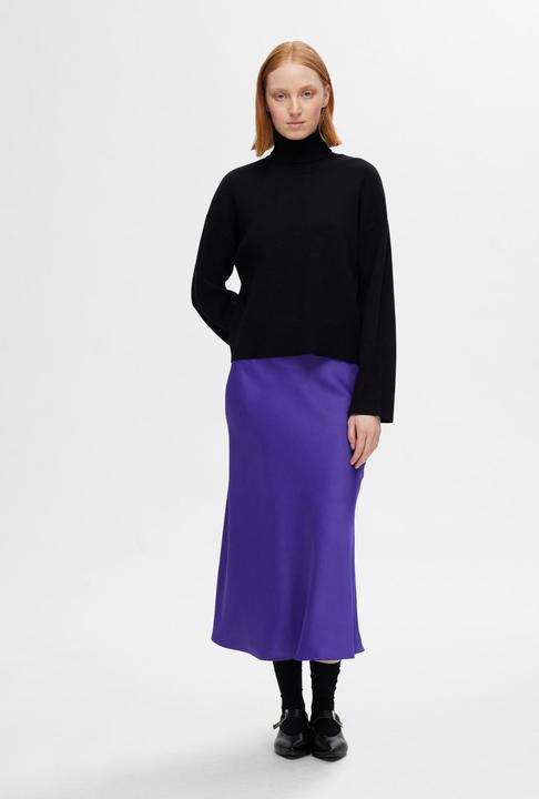 Produktbild Selected Femme Satin Midirock (36)