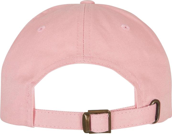 Actual product image Mister Tee Letter Pink Low Profile Cap - 19729 (One size)