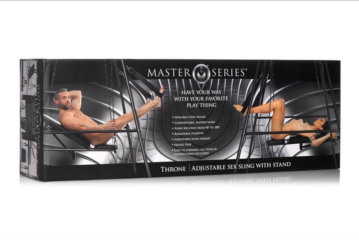 Actual product image Master Series Throne - Adjustable Sex Sling with Stand