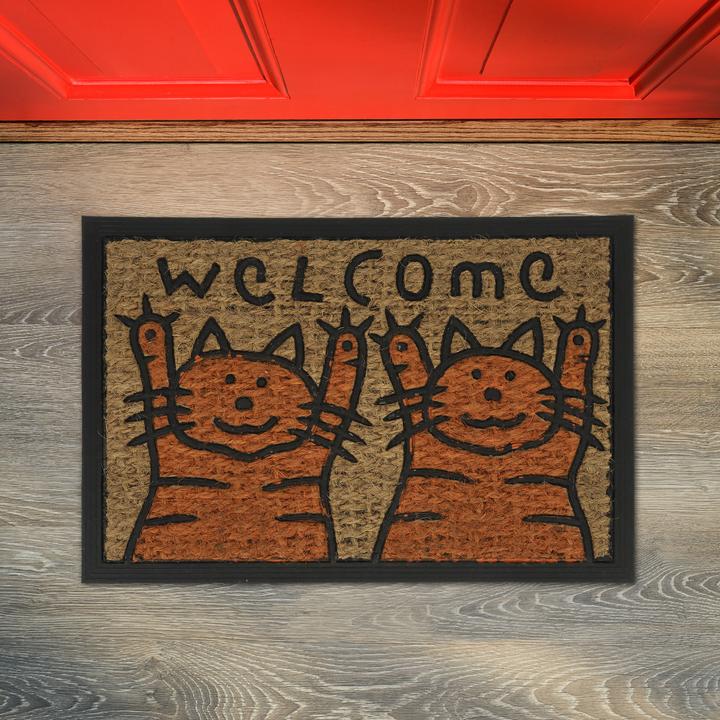 Actual product image Relaxdays Coir Doormat (60 x 40 x 0.5 cm)