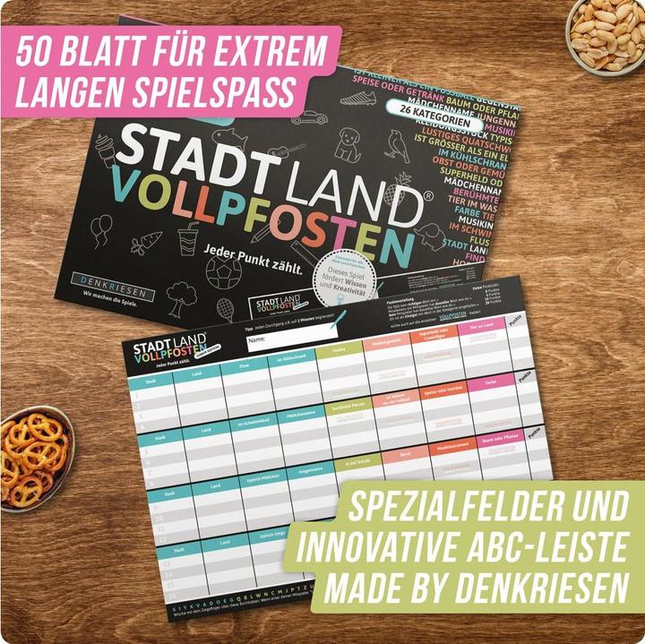 Actual product image Denkriesen Stadt Land Vollpfosten - Every Point Counts (German)