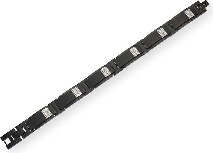 Silver, PVD black