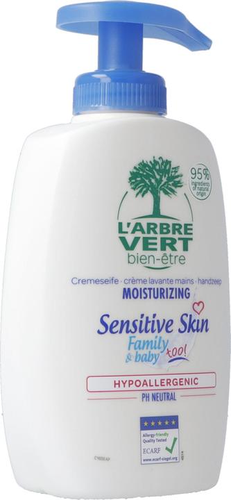 Produktbild L'arbre vert Sensitive Skin (Flüssigseife, 300 ml)