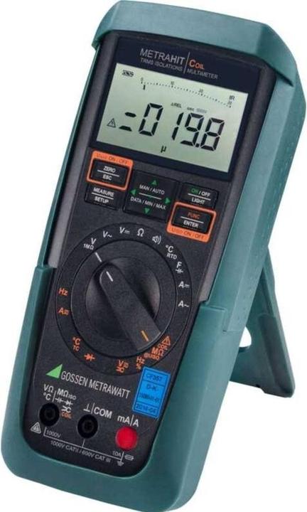 Image du produit Gossen Multimètre portable numérique Metraw (CAT III 1000V, CAT IV 600V)