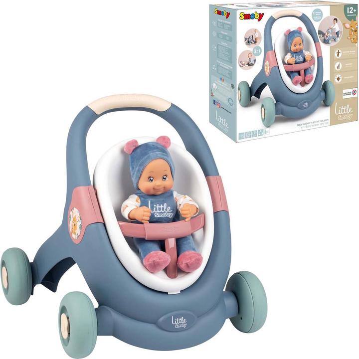 Image du produit Smoby Poussette pour poupées LS 3 en 1