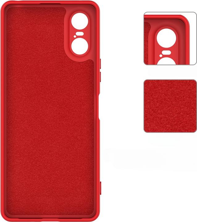 Actual product image Cover-Discount Sony Xperia 10 VI - Silicone rubber cover (Sony Xperia 10 VI)