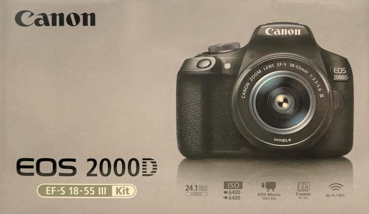 Productafbeelding Canon EOS 2000D - (EU) (18 - 55 mm, 24.10 Mpx, APS-C / DX)