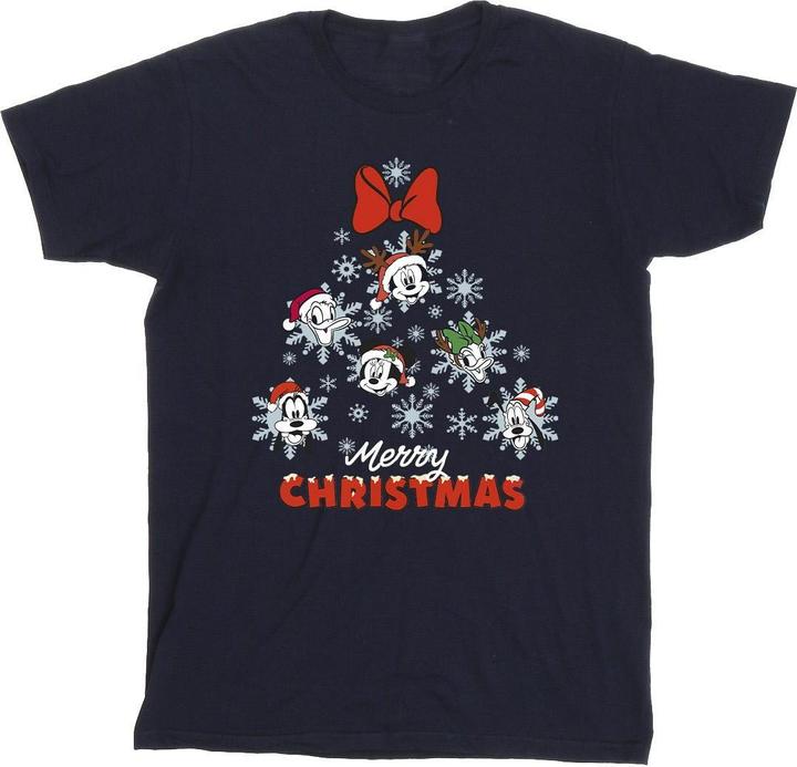 Disney Mickey Mouse And Friends Christmas Tree TShirt (XL)