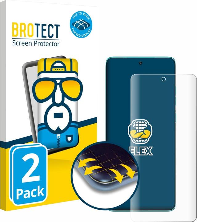 Image du produit BROTECT Full-Screen Protection (2 pièce(s), Motorola Edge)