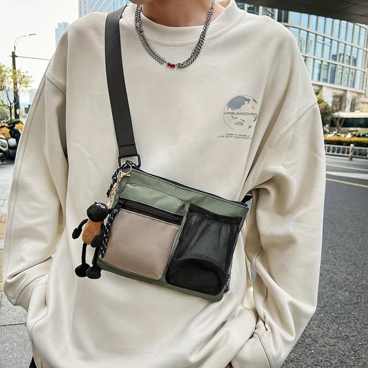 Produktbild Only-Bags.Store Trendy Casual Simple Sling Bag, leichte Umhängetasche für den täglichen Weg zur Arbeit