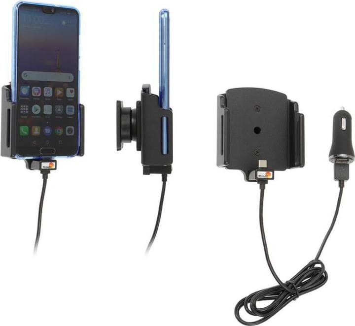 Brodit Halter Universal aktiv USB Type-C Breite 70-83 mm Dicke 2-10