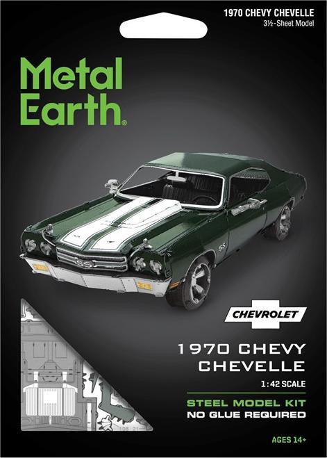 Actual product image Metal Earth Chevy Chevelle 1970