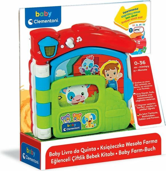 Actual product image Clementoni Baby Farm Audiobook 17652