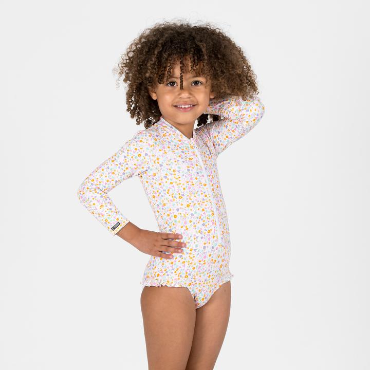 Produktbild Nabaiji Badeanzug langarm Baby/Mädchen UV-Schutz - Izia Mimi rosa (5, 6)