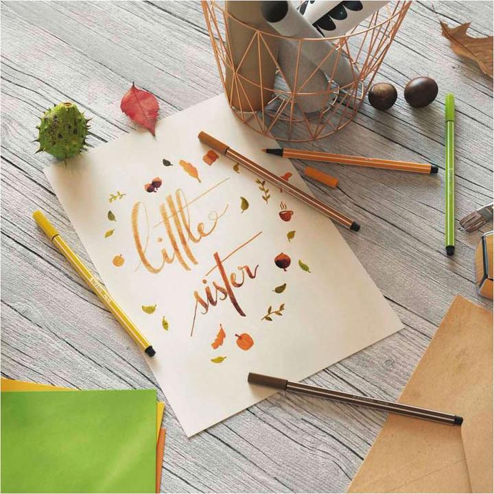 Produktbild STABILO Pen 68 Premium-Filzstift (Zitronengelb, 1 x)