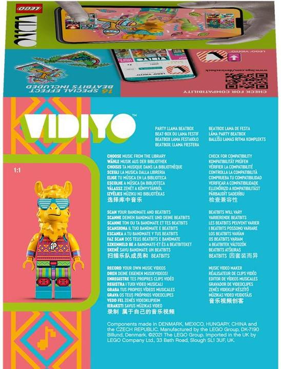 Actual product image LEGO Party Llama BeatBox (43105, LEGO Vidiyo)