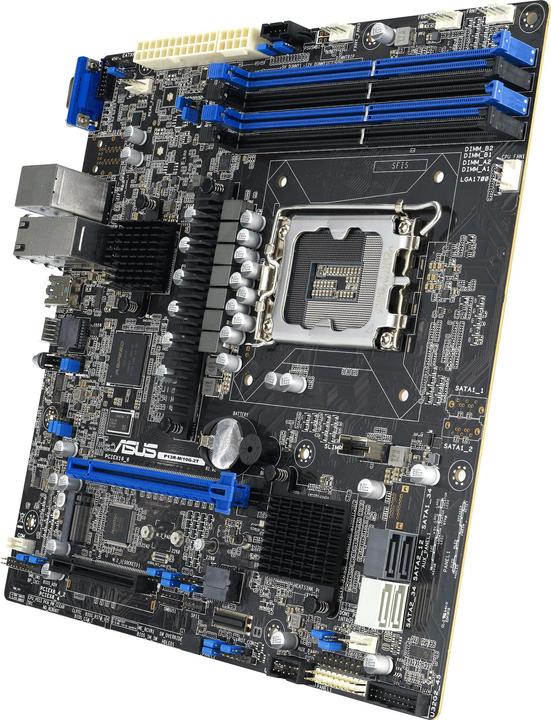 Actual product image ASUS P13R-M/10G-2T (LGA 1700, Intel C252, mATX)