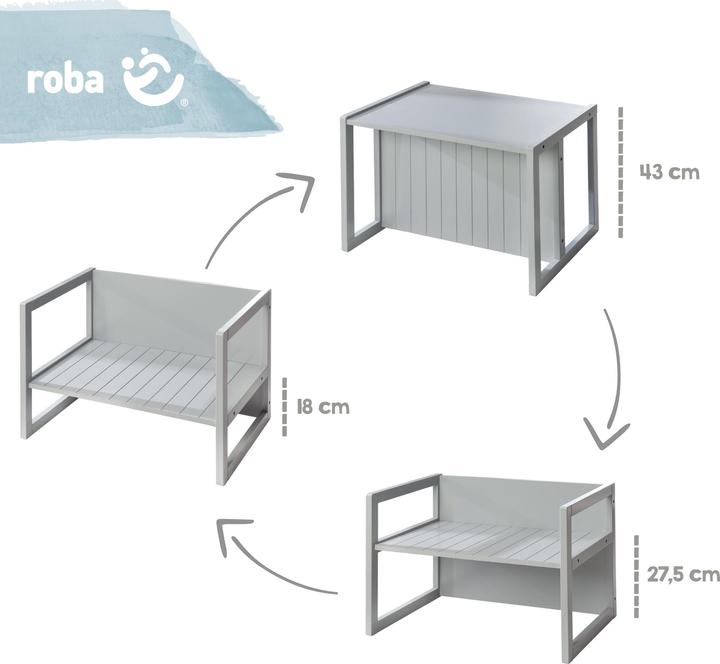 Immagine prodotto Roba Panchina/tavolo (Tavolo per bambini, Panchina per bambini)