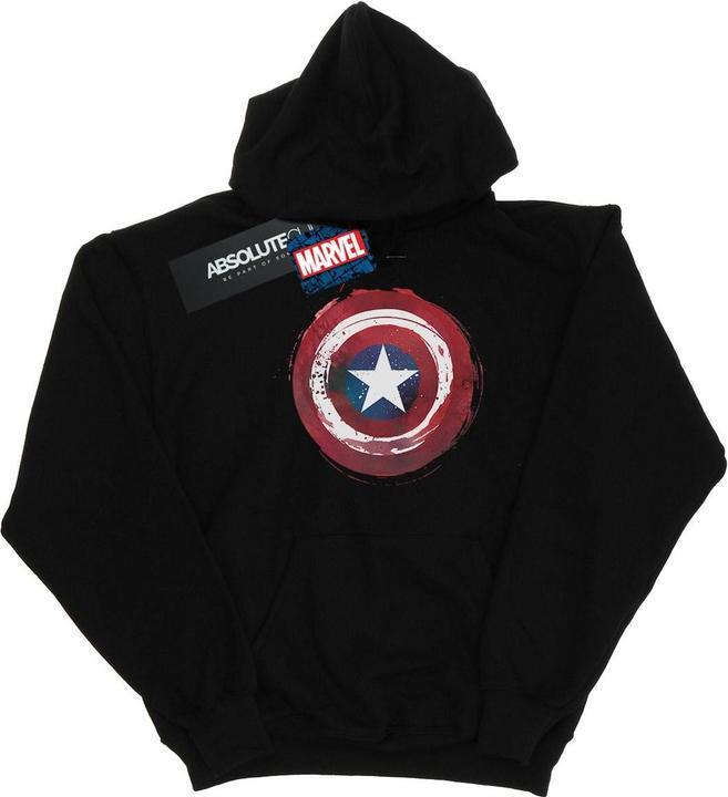 Captain America Splatter Shield Kapuzenpullover