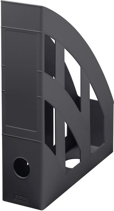 Actual product image Herlitz Magazine file plastic A4 classic anthracite (A4, C4)