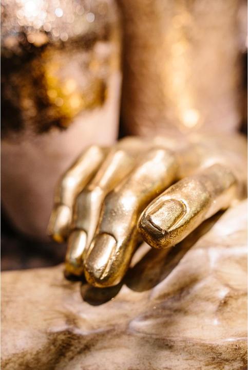 Actual product image Kare Design Deco Object Mano Gold (17.5 x 30 x 43 cm)