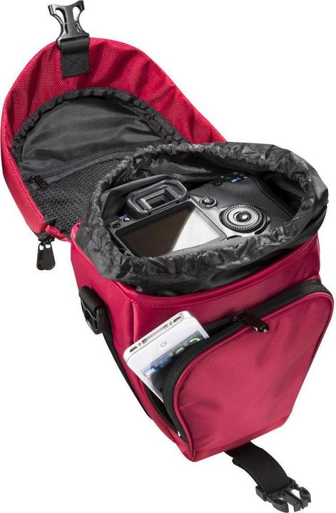 Actual product image mantona Premium colt bag red (Camera shoulder bag, Kamera Bereitschaftstasche, 5.85 l)