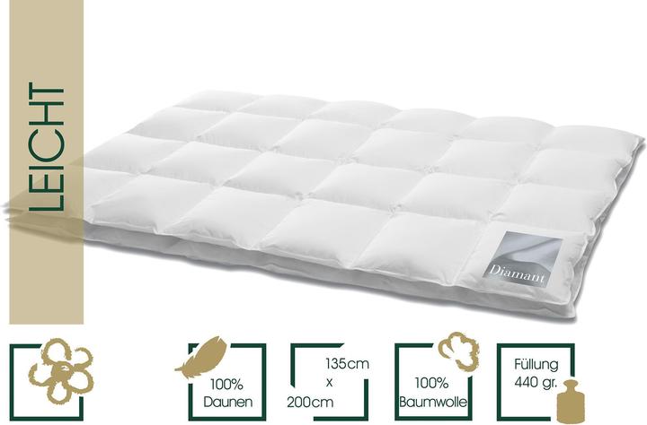 Actual product image Hanskruchen Diamant (440 g, 135 x 200 cm)