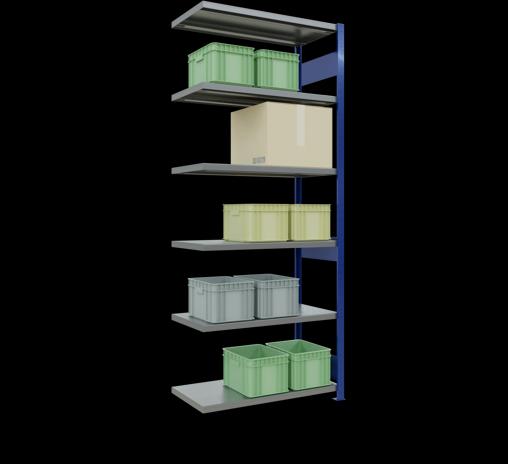 Image du produit Schulte Lagertechnik Système enfichable Élément suivant MULTIplus250 avec traverse de longueur