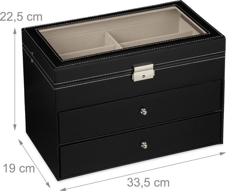 Produktbild Relaxdays Brillenbox